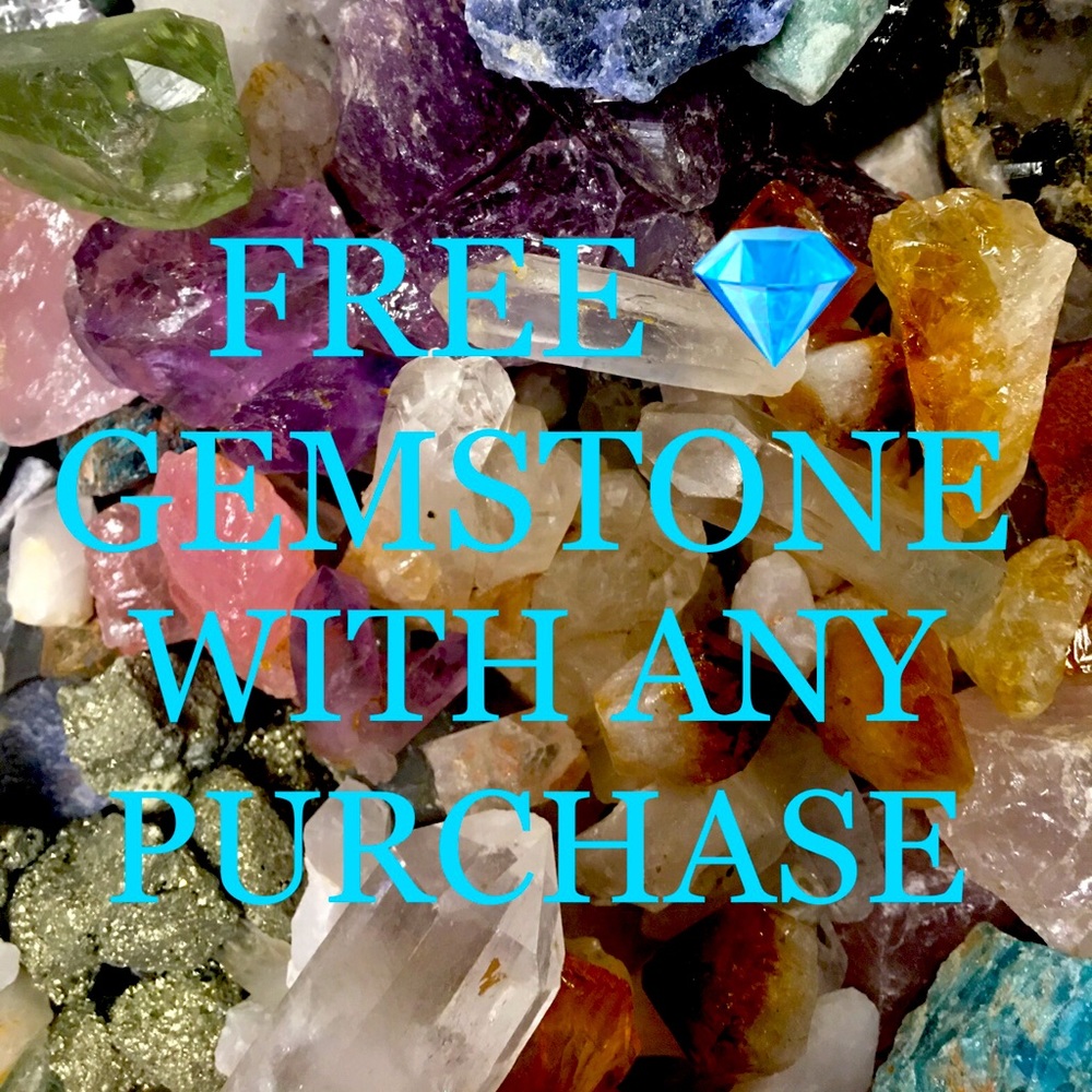 Free 💎 gemstone gift with any purchase